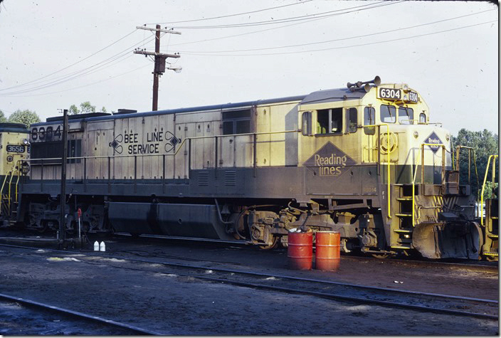 U30C 6304. Reading had 5 of these, the only GEs on their roster. Bethlehem PA.