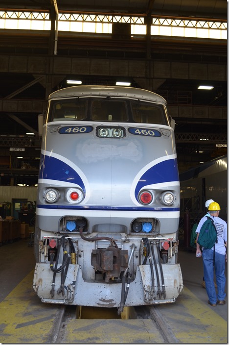 ATK F59PHI 460 was originally in Cascade Service. Diesel Shop website says these units were sold to Metra.