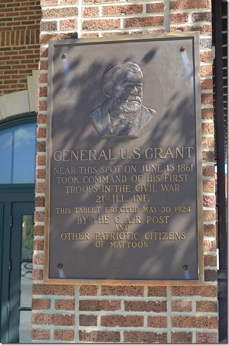 U S Grant historical marker.