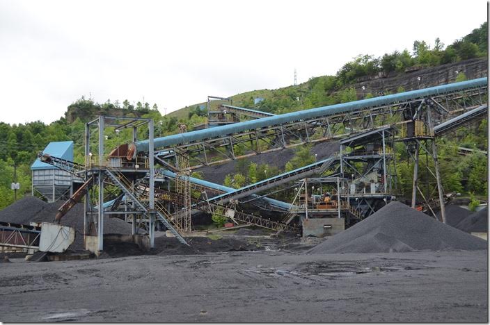 Premier specialty coal stockpile.