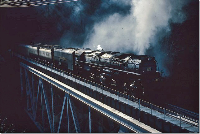“CRR” 676 Pool Point bridge. Ferry run Russell to Kingsport. 11-19-1992.