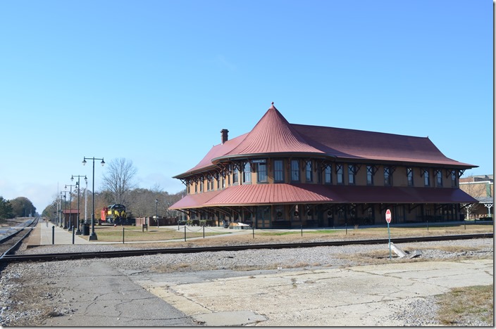 Looking south toward Columbia, Savannah, etc. Hamlet Depot & Museum.