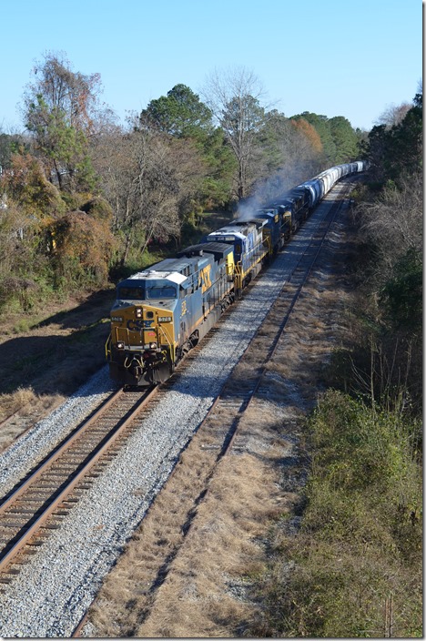 CSX 576-7617-803-7642-7928. Rockingham NC.