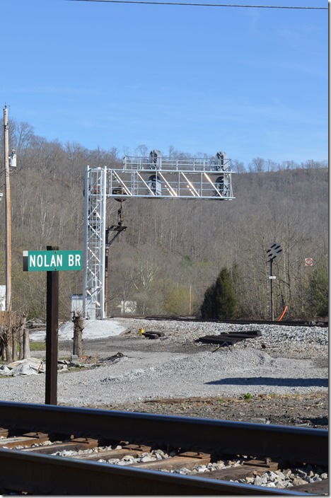 NS new signals are being installed at Nolan WV (west of Williamson) to replace the old CPLs. Practically all of the CPLs in the Williamson area have or are in the process of being replaced.