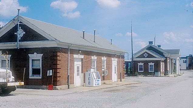 Former baggage and express building now used by CSX Engineering. 