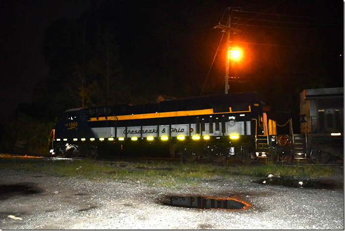 CSX 1869. C&O Heritage. Shelby KY.