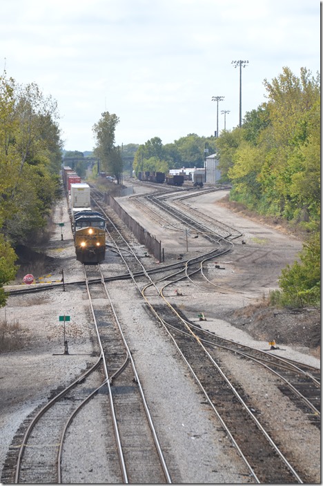 CSX 235-210 Ensley AL. BHRR crosses CSX here to reach NS.