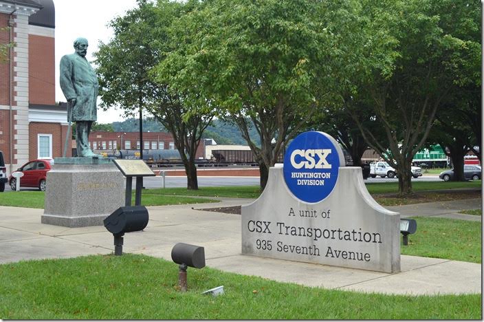 The Huntington Division is now split between adjacent divisions. CSX closed division HQ. Huntington. View 8.