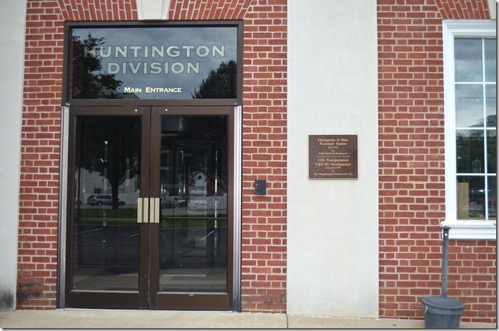 CSX closed division HQ. Huntington. View 2.