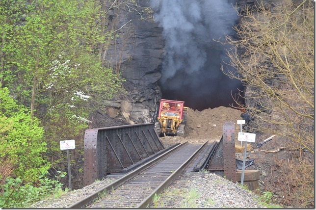 East portal of tunnel on 4-28-14. view 4. 