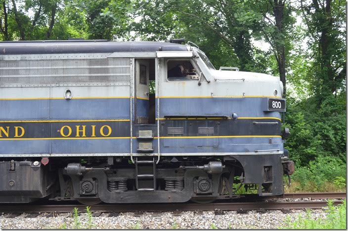 CN had the only FPA-4/FPB-4 model. B&O 800. Akron OH. View 3.