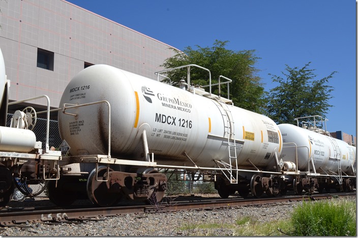 MDCX tank 1216. Nogales AZ.