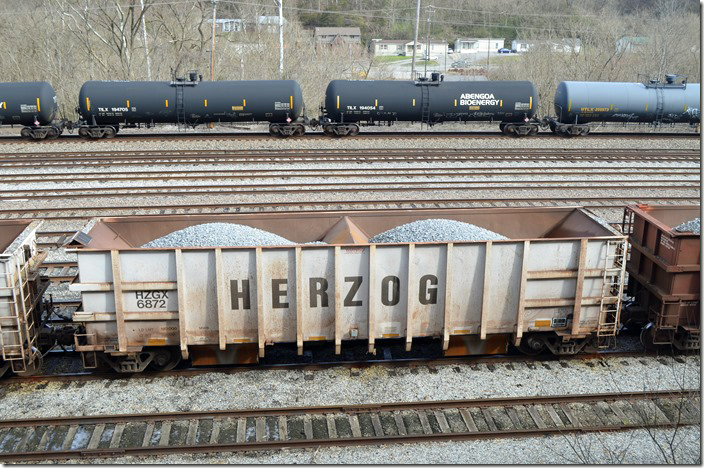 Herzog is into all kinds of construction related businesses. Rail is only one division. Take a look at their website. HZGX MWB 6872. Shelby KY.