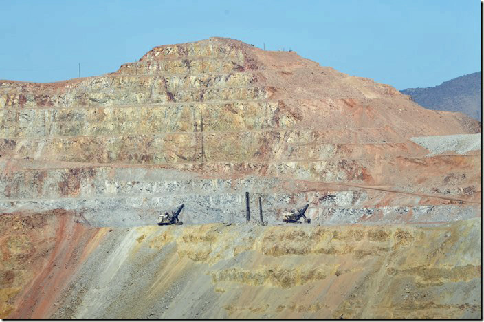 F-M copper mine. View 8. Morenci AZ.