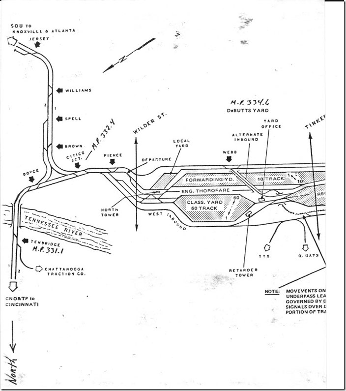 Southern Chattanooga map 1.