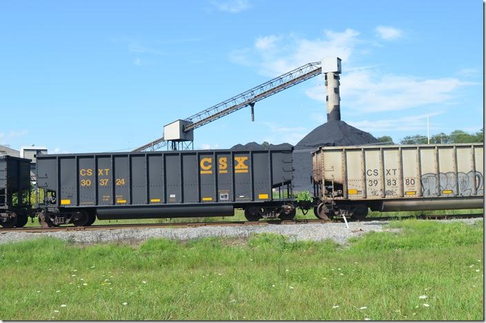 CSXT 303724 hopper. Arch Coal Sentinel Mine. Corders Crossing WV. 