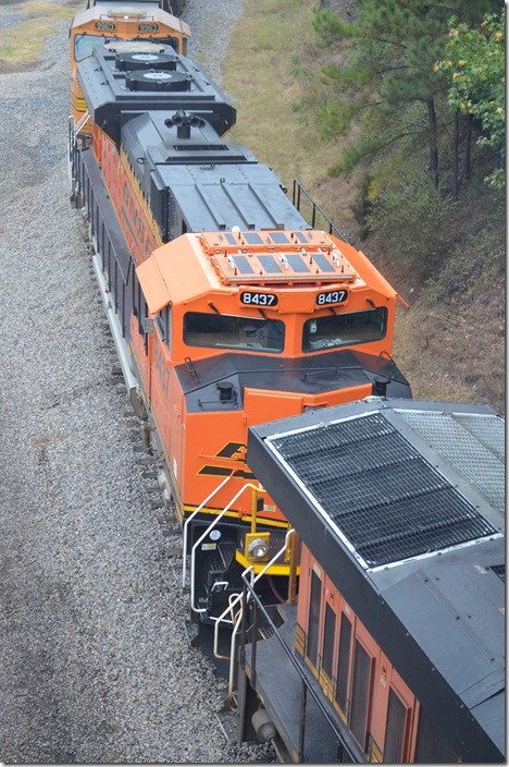 BNSF SD70ACe 8437 West Jefferson. View 2.