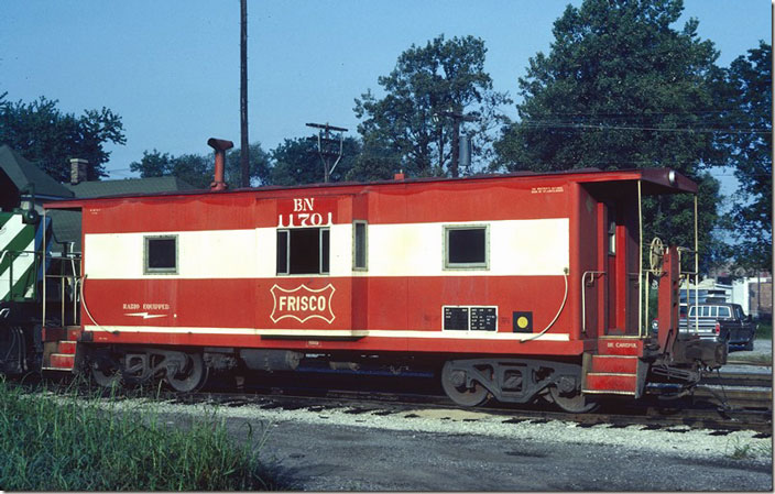 BN cab 11701. Chaffee MO.