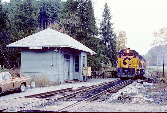 At Allingdale the two crews had arrived and were getting ready to head up the SC&M.