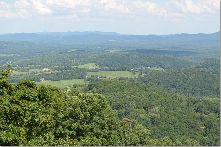 View looking east from Afton Gap.