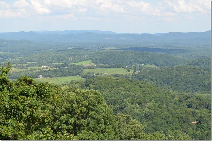 View looking east from Afton Gap.