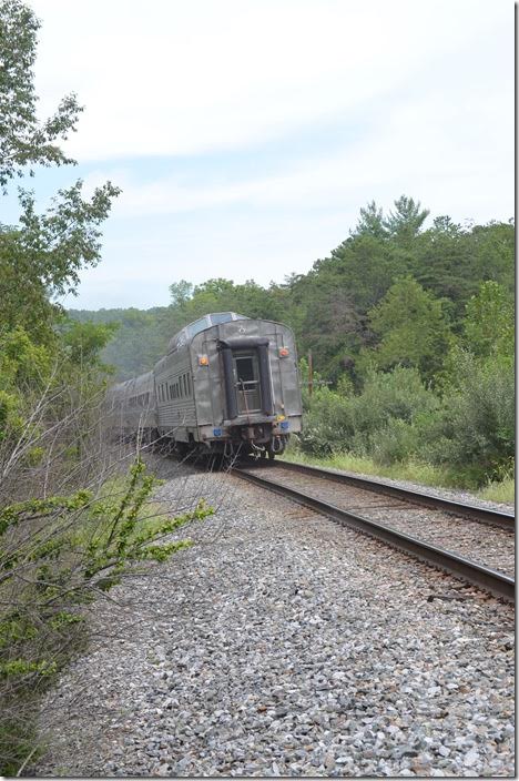 I would like to be riding in the dome! Amtrak 194. Griffith.