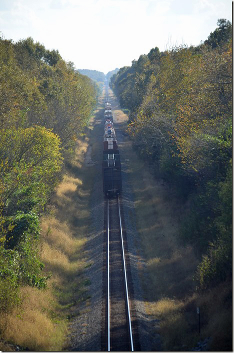 Clear signal for CN 5319 on the L513. View 2. Dublin KY.