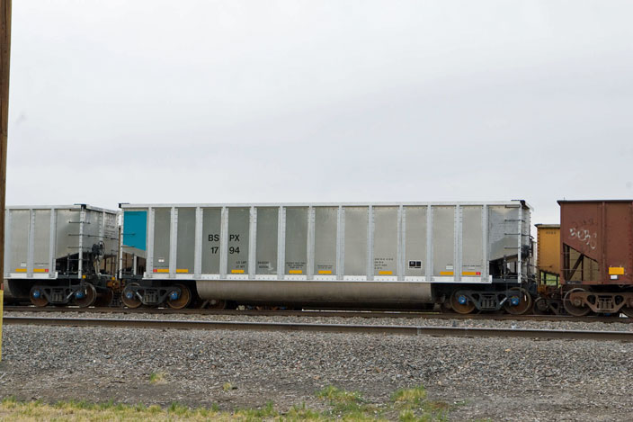 BSPX 1794 on BNSF Forsyth Sub at Forsyth MT. 10.02.2006.