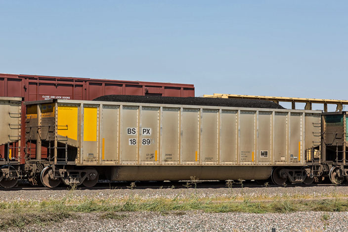 BSPX 1889 on BNSF Casper Sub at Greybull WY. 08.12.2014.