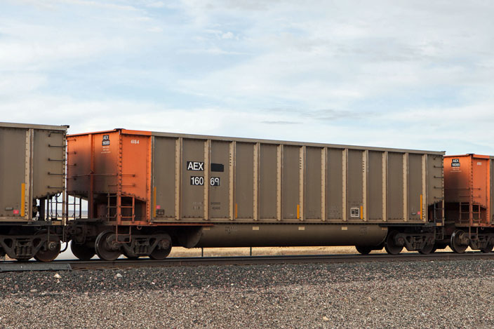 AEX 16069 on BNSF Laurel Sub at Acton MT. 10.06.2011.