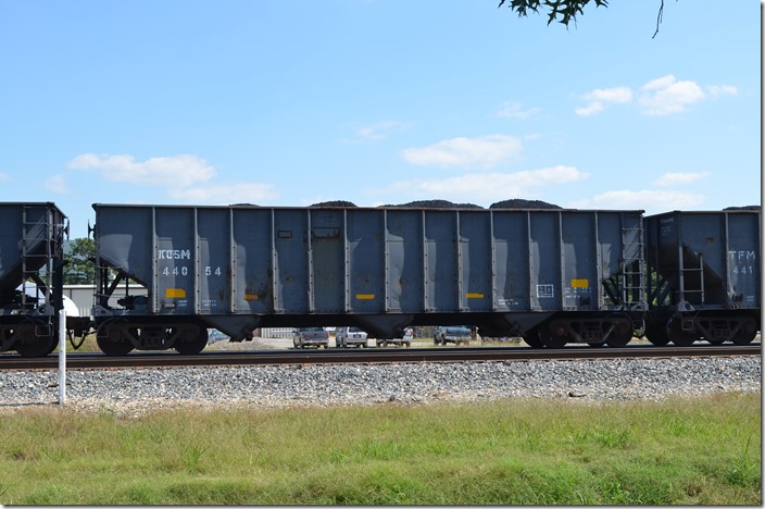 KCSM hopper 440054 also has a volume of 3420. Heavener OK.