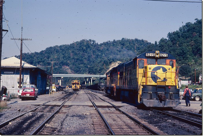 8215-7616 will be heading “up the hollow” soon. 10-09-1980. Coal River, Pond Fork SD.