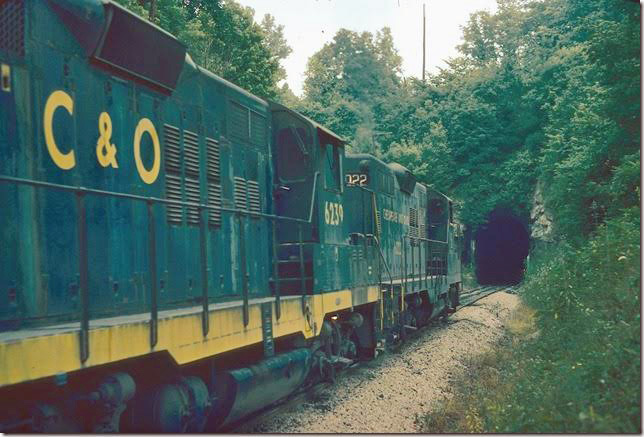 This now is part of the Dawkins Rail Trail and you can walk through the tunnel! C&O Dawkins Middle Crk SD.