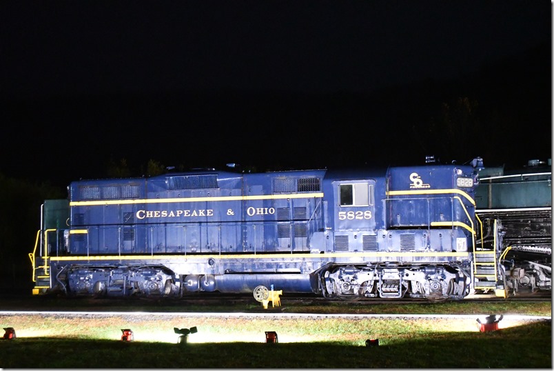 C&O Ry Heritage Center. C&O 5828.