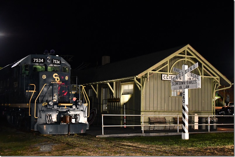 C&O Ry Heritage Center. C&O 7534.