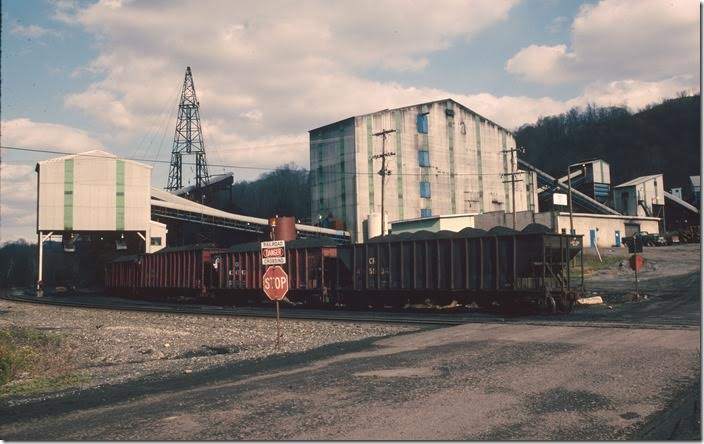 Terry Eagle Coal Co. Clearfield prep. plant near Drennen.