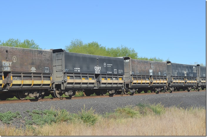 I think CBRY 1237 hopper was built in 2013. Kearny AZ.