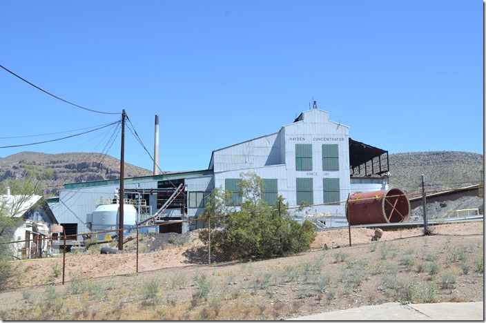 ASARCO concentrator. Hayden AZ.