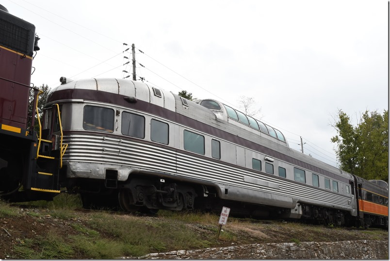 TVR RPCX dome 15401 is ex-Canadian Pacific “Algonquin Park.”