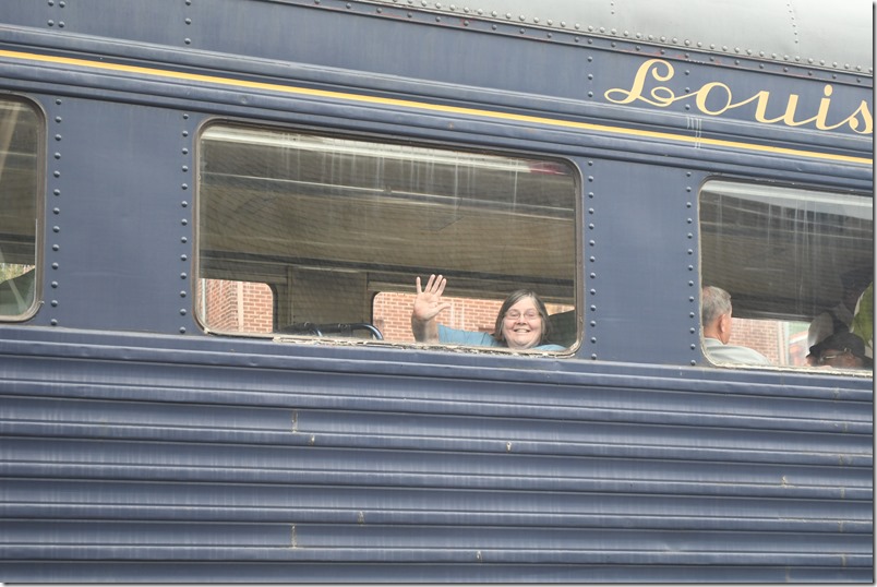 “We’re leaving! Hope you can find a ride back to Delano!” TVR. Sue. Copperhill Special.