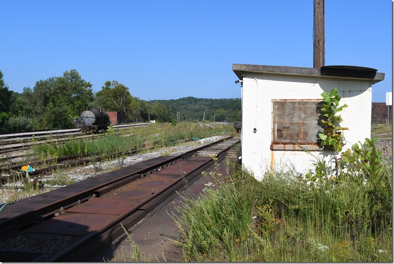 TVR track scales and former L&N yard. Copperhill TN. 09-18-2023.