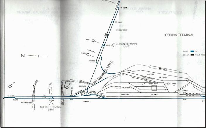 Corbin yard diagram 2. 