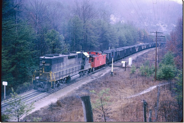 Yard/mine run engine CRR 2005 . View 2. CRR Pool Point.