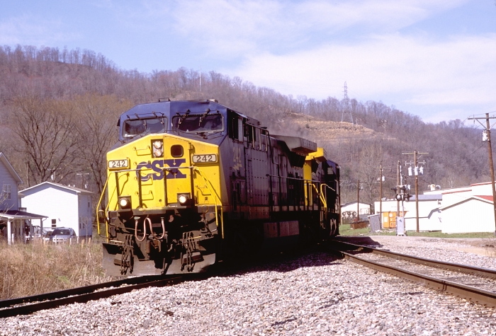 242 heads up the Catron's Creek Br.