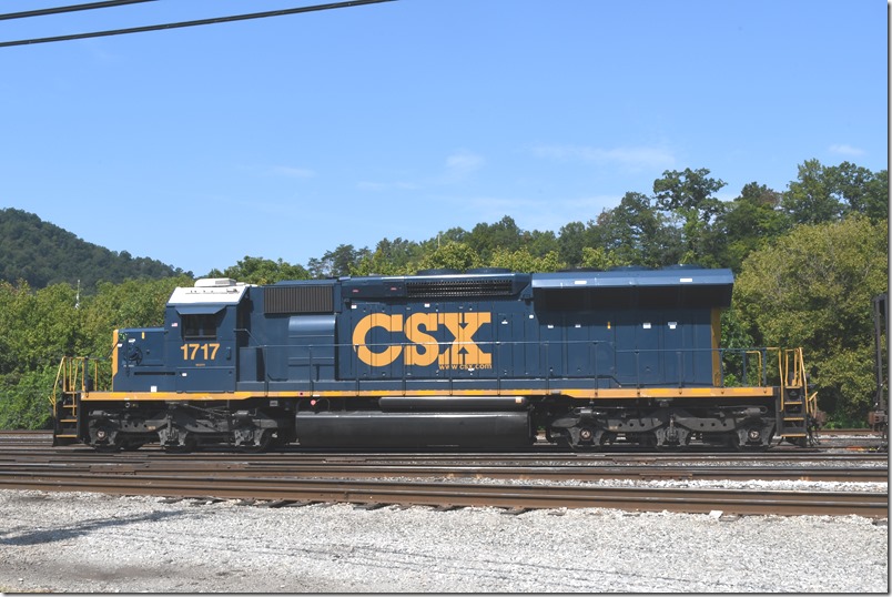 If you like flared radiators then you will like CSX SD23T4 1717. 08-31-2024. Shelby KY.