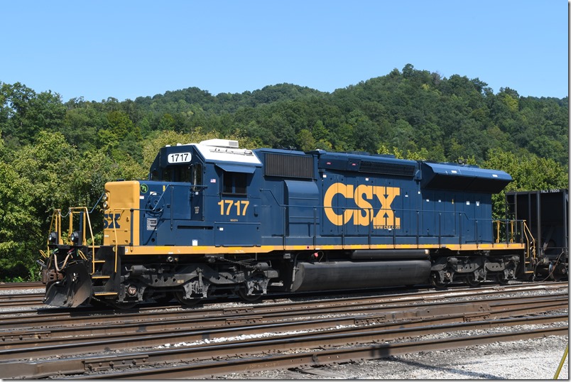 CSX 1717. Shelby KY.