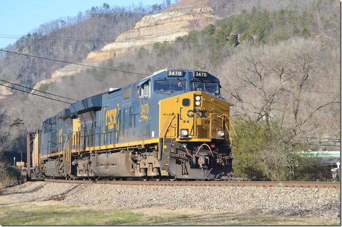 CSX 3470-426. View 2. Elkhorn City.