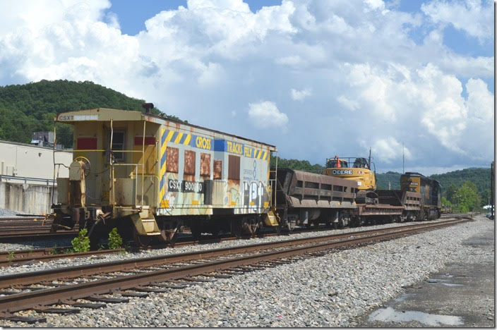 CSX caboose 900060. Danville WV.