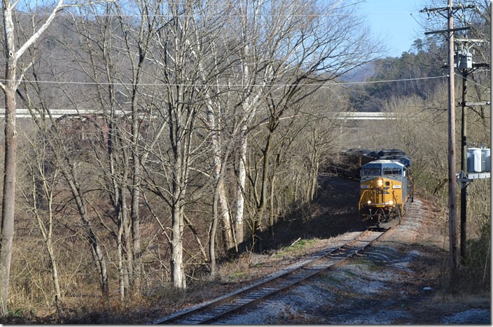 CSX 705-305 Levisa Jct. View 2.