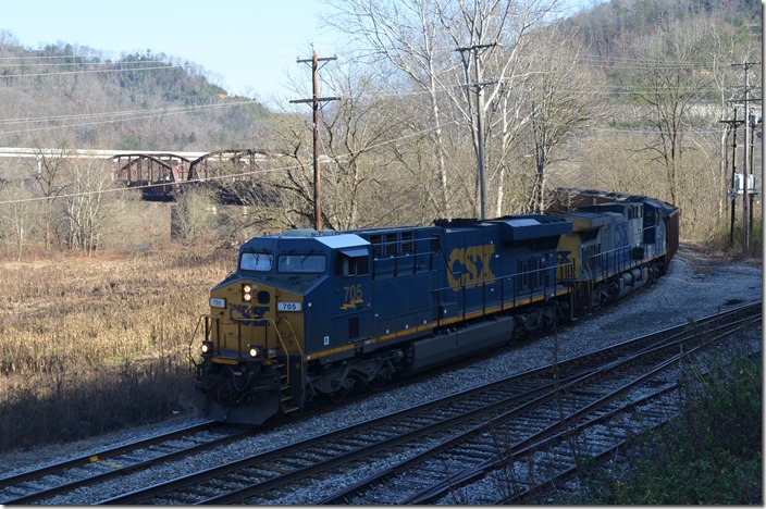 CSX 705-305 Levisa Jct.